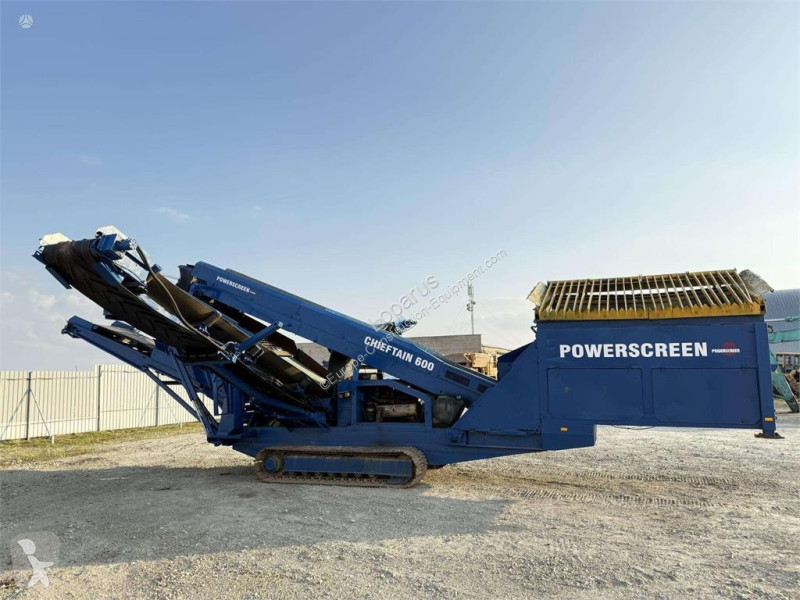 Knusning, genvinding Powerscreen