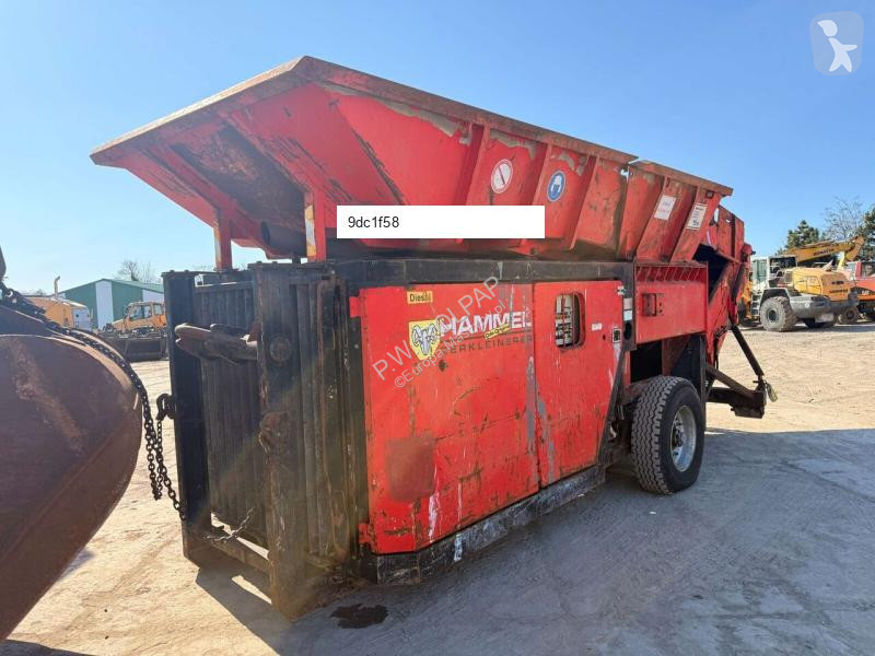 Drvenie, recyklácia Hammel VB750D
