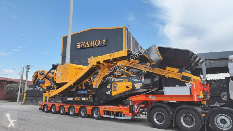 تفتيت، إعادة التدوير Fabo  FTC-200-S Mobiler...