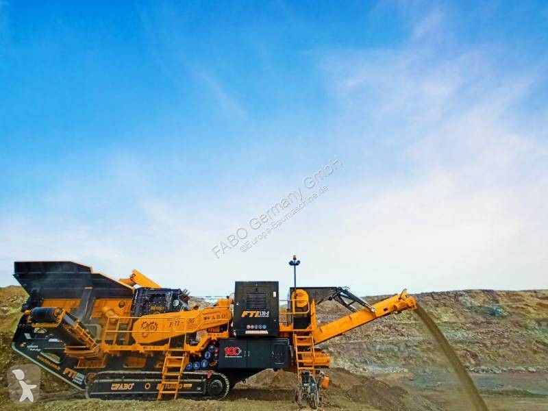 تفتيت، إعادة التدوير Fabo  FTI-130 Mobiler...