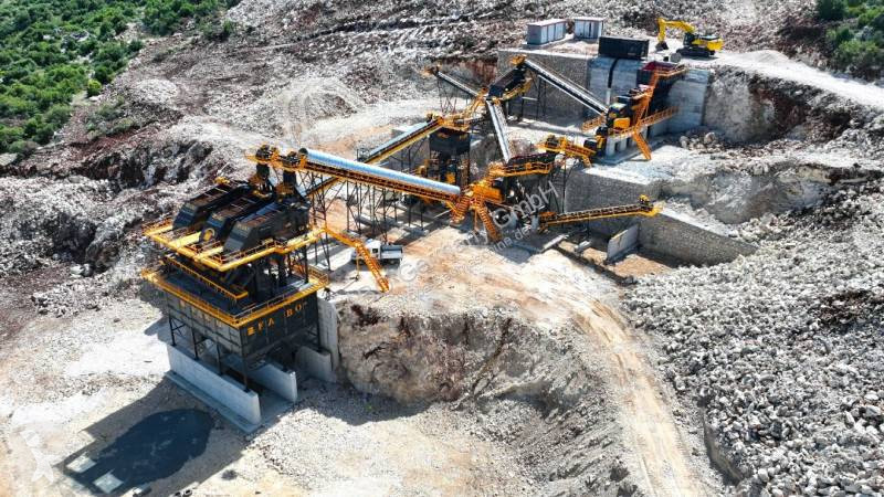 تفتيت، إعادة التدوير Fabo  500–600 t/h...