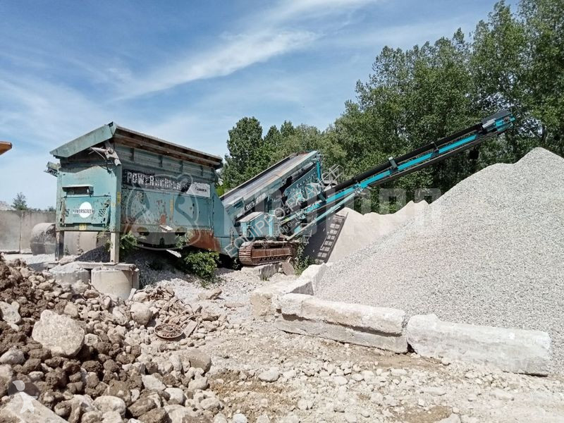 تفتيت، إعادة التدوير Powerscreen