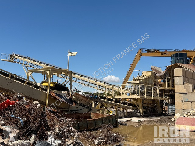 Drvenie, recyklácia   Hazemag APP 1310