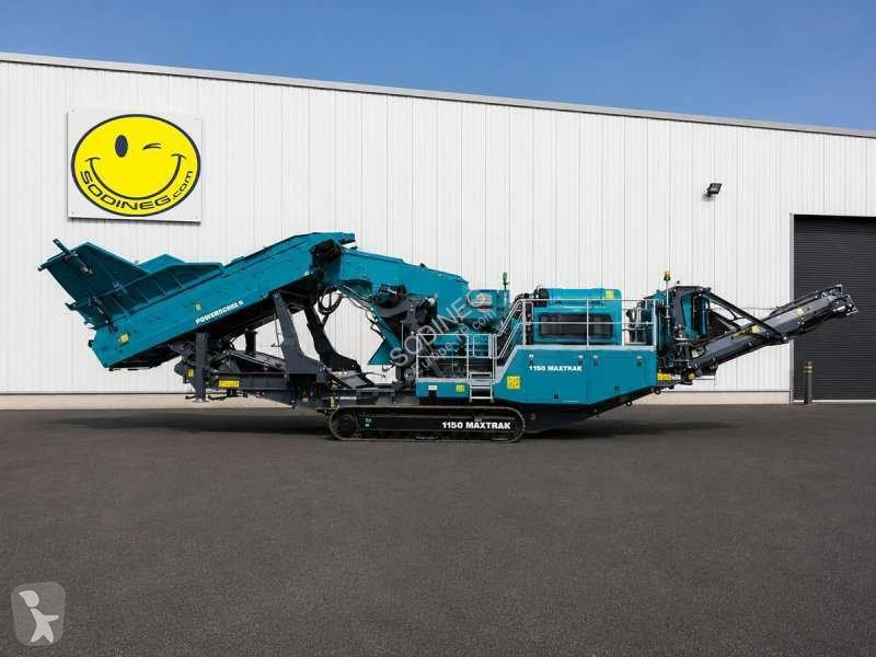 Drvenie, recyklácia Powerscreen  MAXTRAK 1150 A...