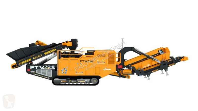 تفتيت، إعادة التدوير Fabo  FTV-70-S Tracked...