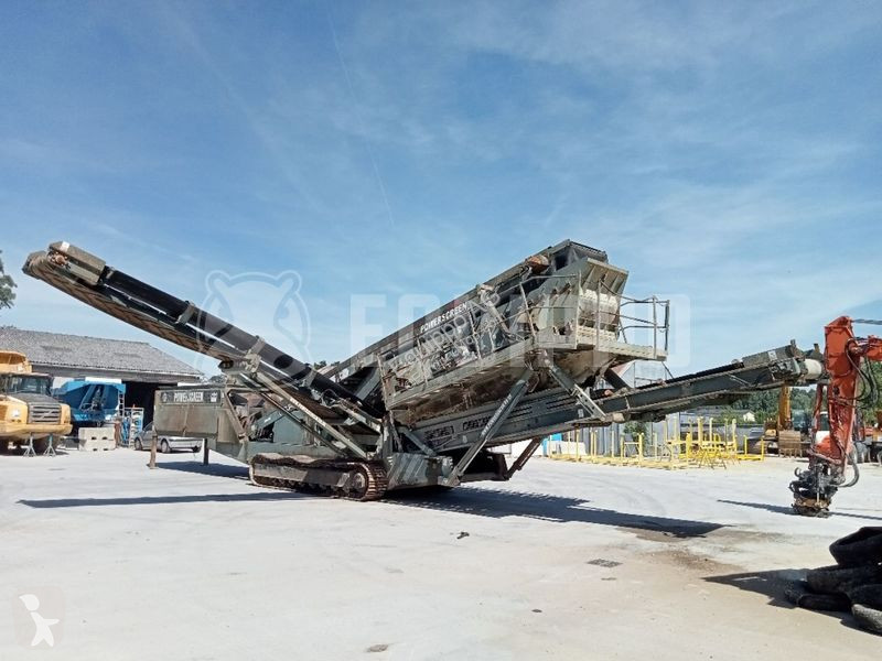 Drvenie, recyklácia Powerscreen Turbo Chieftain...