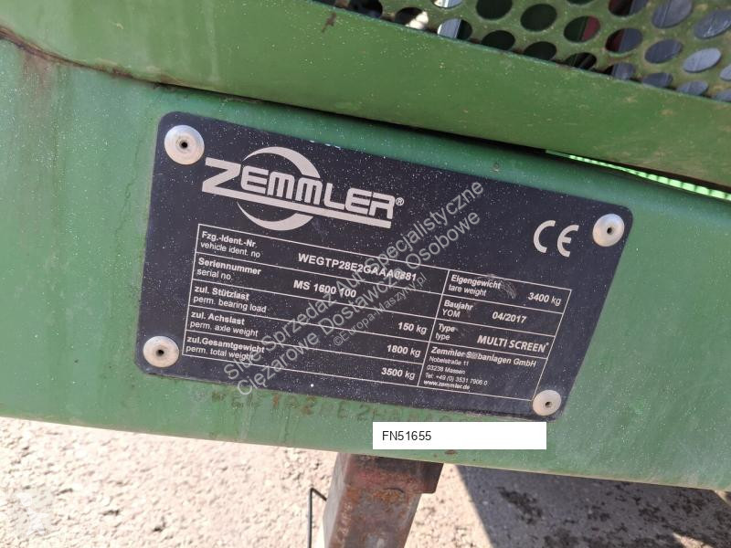 Drvenie, recyklácia Zemmler MS 1600 DMC 3500KG...