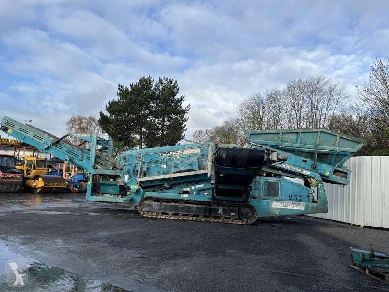 Knusning, genvinding Powerscreen