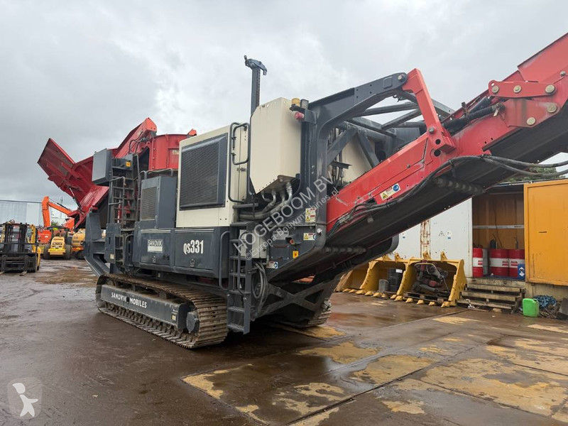 Drvenie, recyklácia Sandvik QS 331