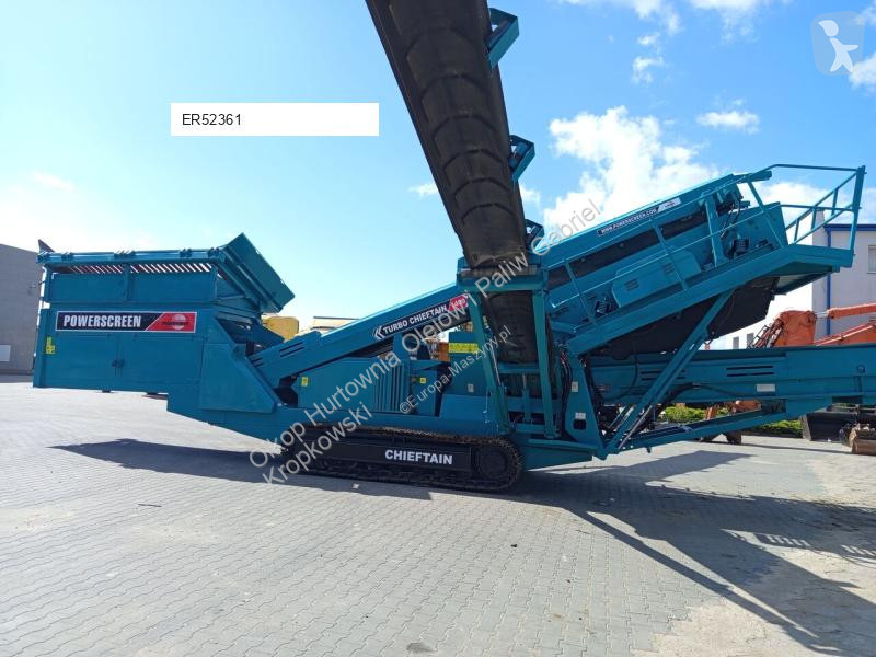 تفتيت، إعادة التدوير Powerscreen