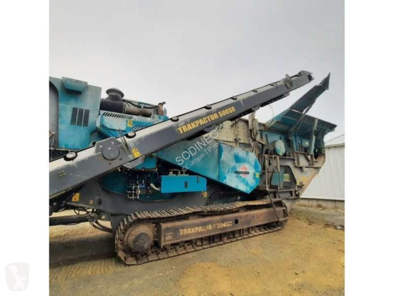 Krossning, återvinning Powerscreen 500SR