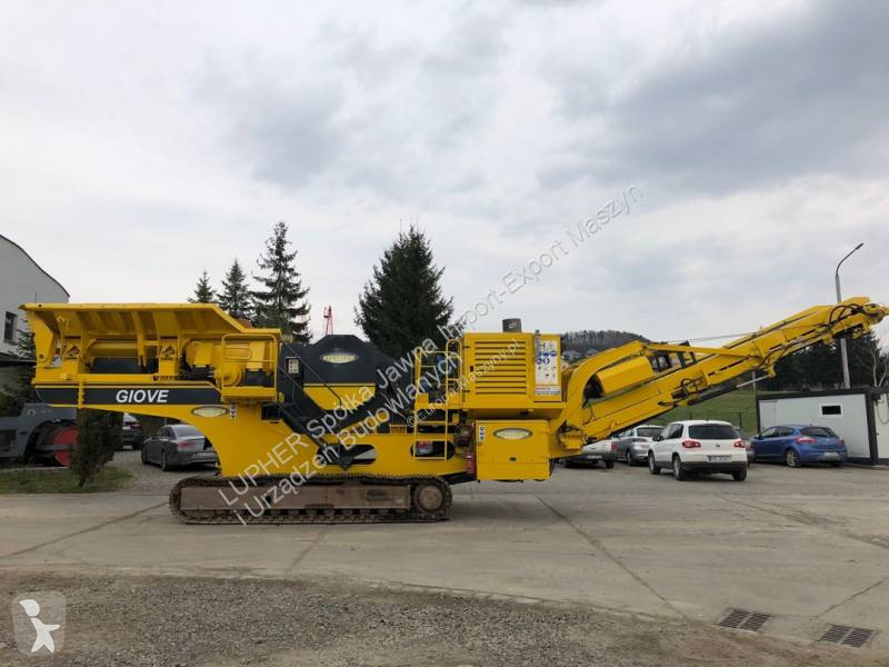 Breken, recyclen Keestrack B5 (GIOVE)