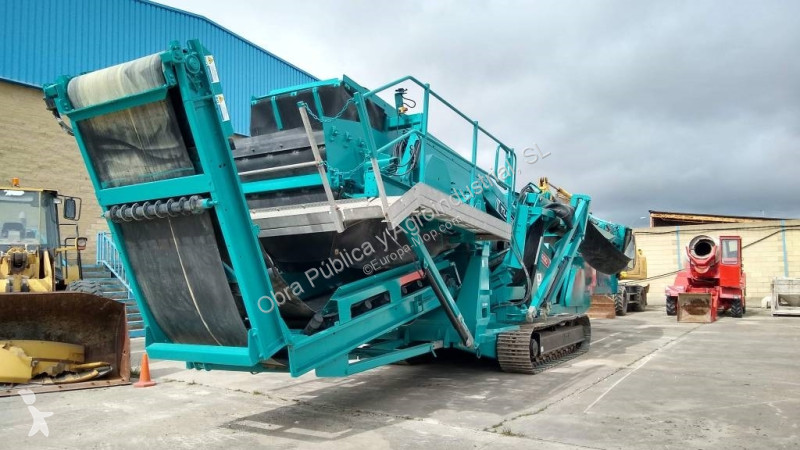 Krossning, återvinning Powerscreen Turbo