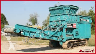 Krossning, återvinning Powerscreen...