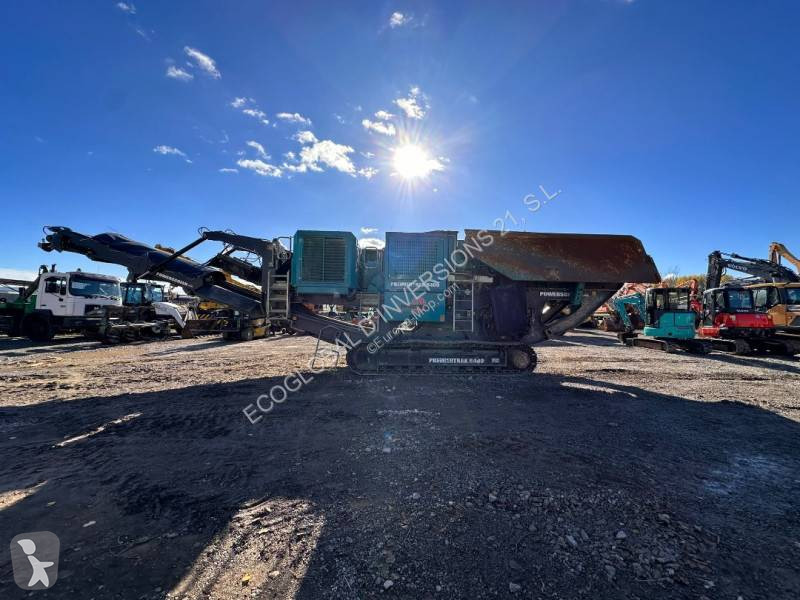 Knusning, genvinding Powerscreen