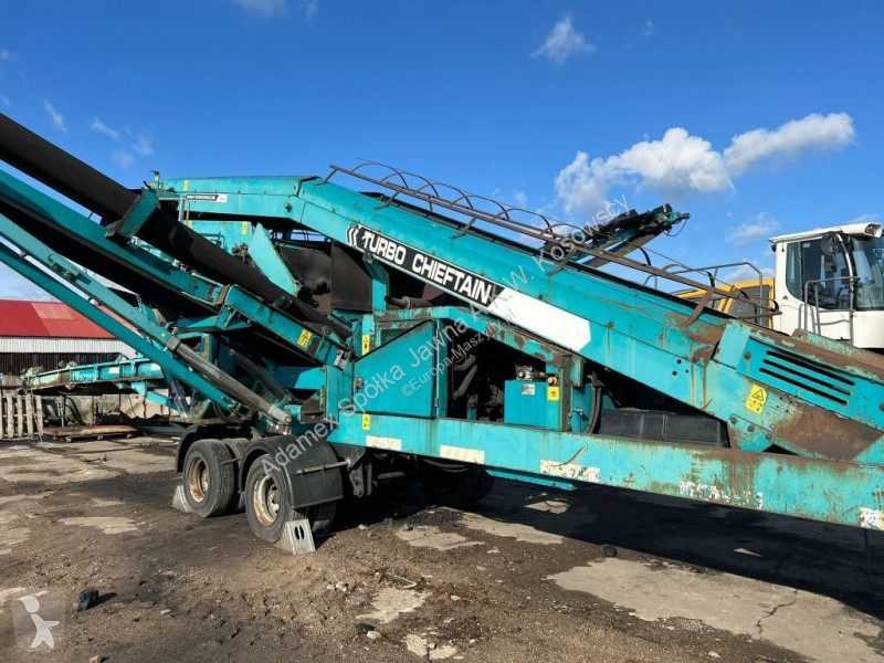 Krossning, återvinning Powerscreen
