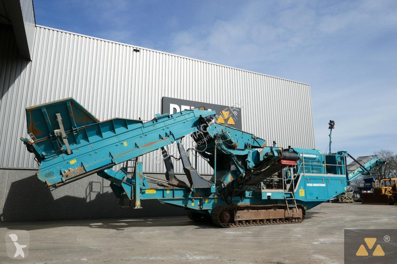 Knusning, genvinding Powerscreen 1150 Maxtrak