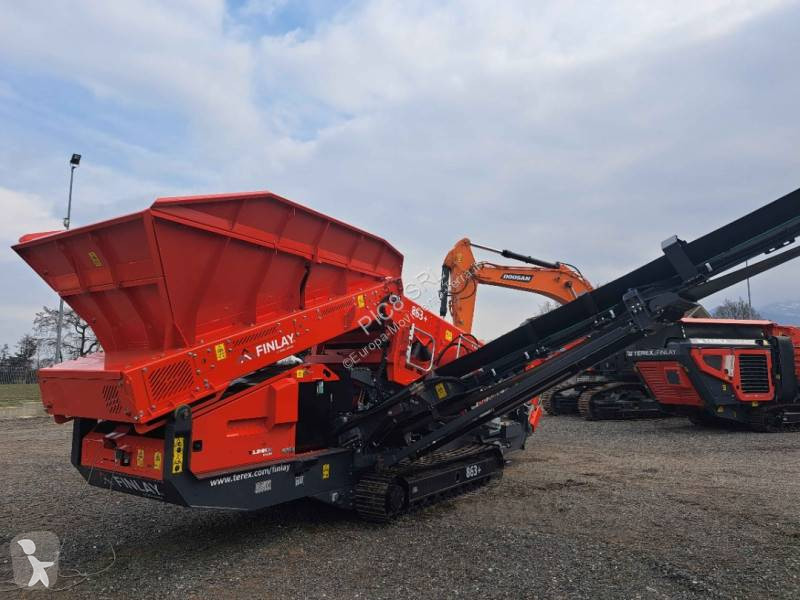 Concasare, reciclare Finlay 863