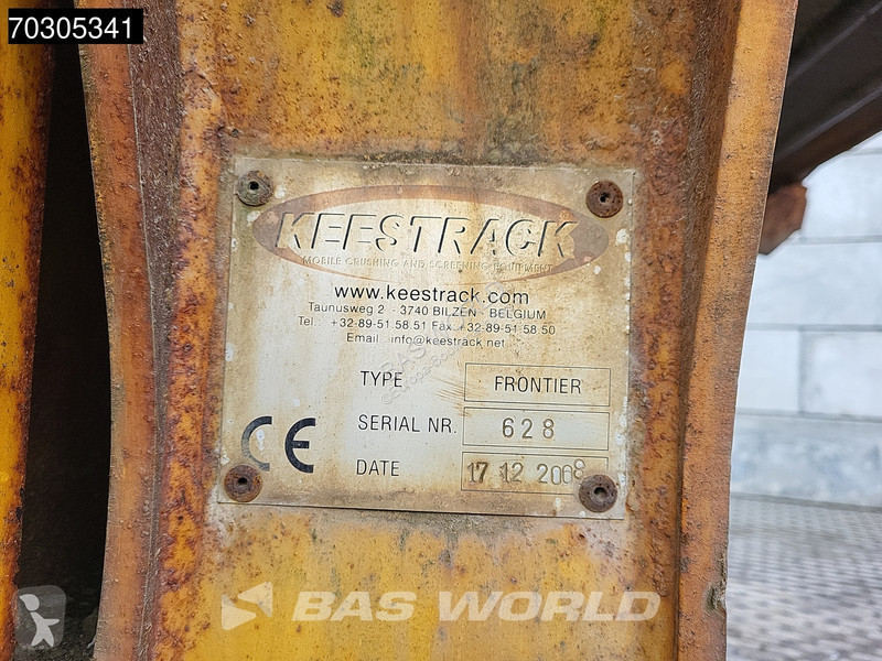 تفتيت، إعادة التدوير Keestrack
