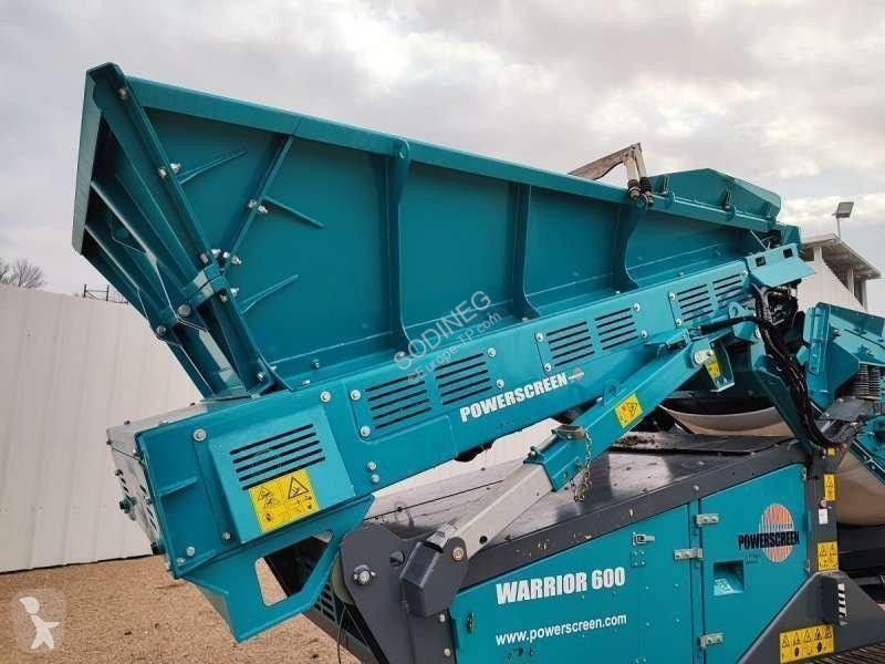 تفتيت، إعادة التدوير Powerscreen  WARRIOR 600