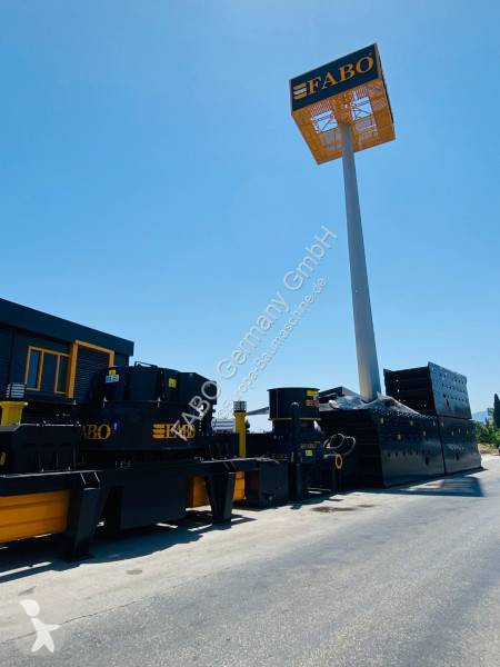 تفتيت، إعادة التدوير Fabo  Stationäre Brech-...
