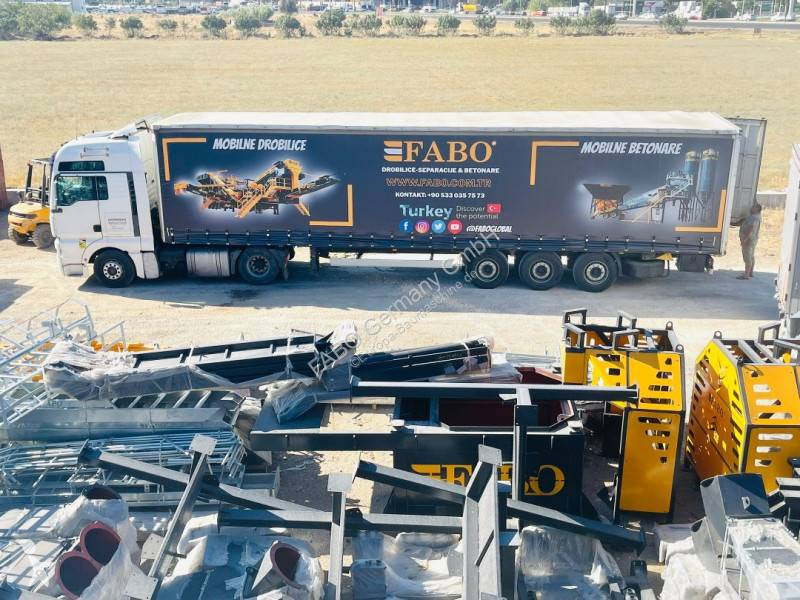 تفتيت، إعادة التدوير Fabo  Stationäre Brech-...