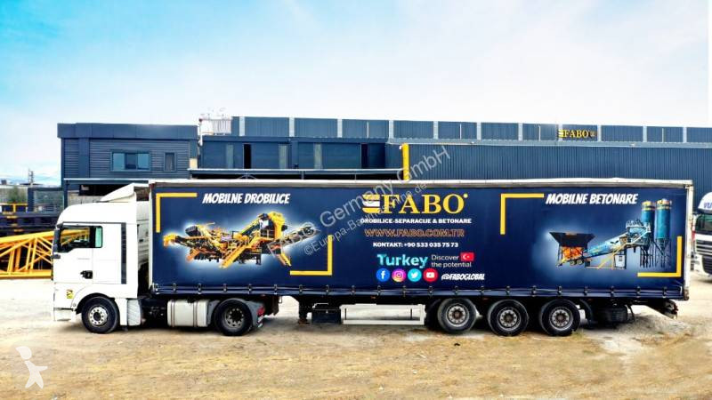 تفتيت، إعادة التدوير Fabo  Stationäre Brech-...
