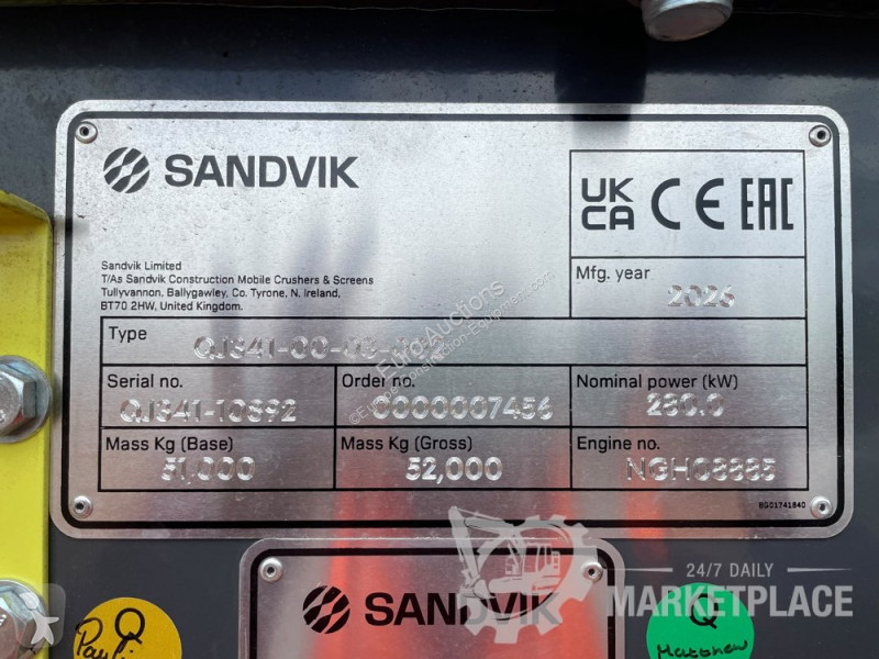 Дроблення, переробка Sandvik QJ341