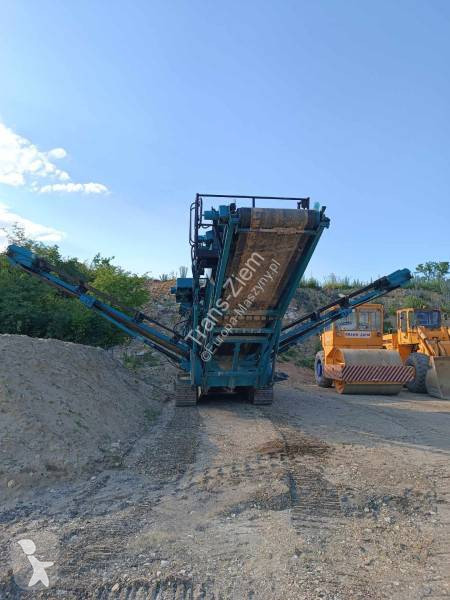 Krossning, återvinning Powerscreen