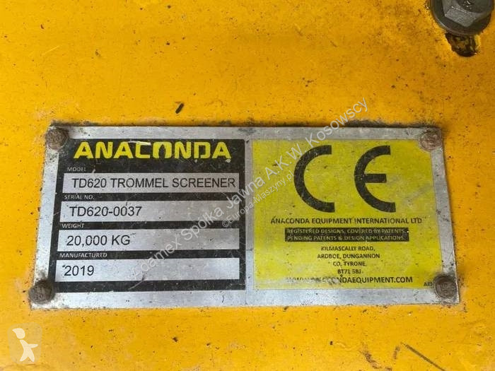 Breken, recyclen Anaconda TD620