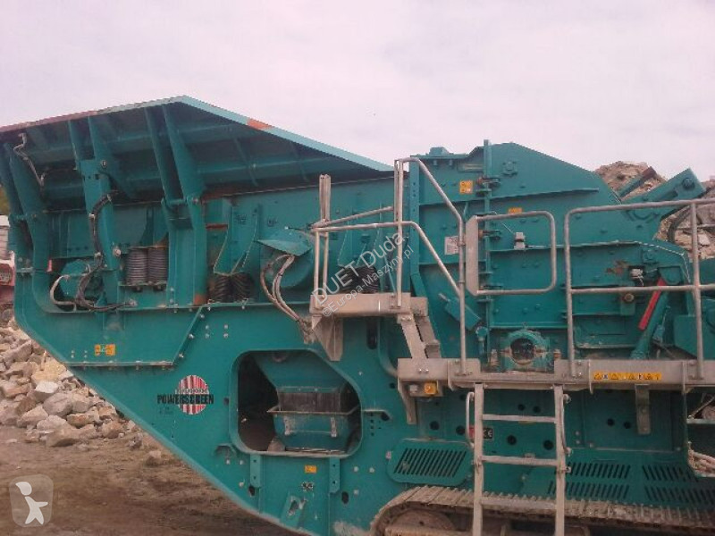 Breken, recyclen Extec PowerScreen Trakpactor...