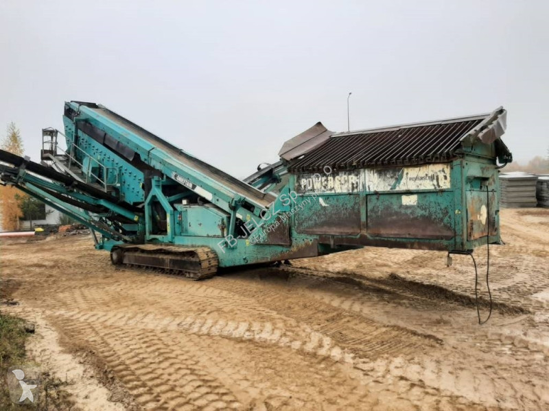 Krossning, återvinning Powerscreen Chieftain 2100