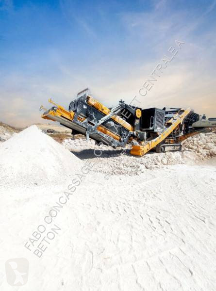 Breken, recyclen Fabo  FTI-130s Concasseur à...