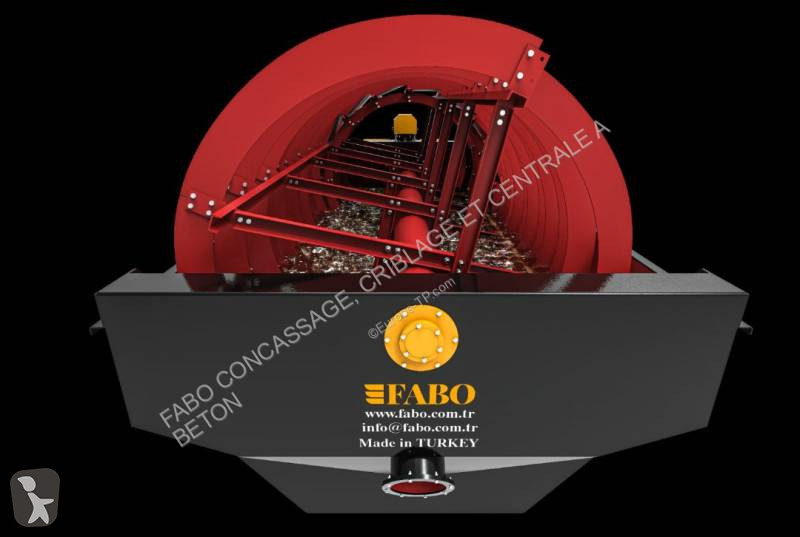 Knusning, genvinding Fabo  BUCKET WHEEL WASHER