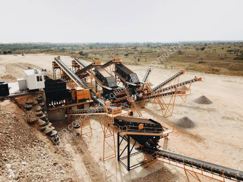 Knusning, genvinding Fabo  ET GRANITE MACHINE...