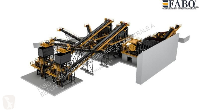 Knusning, genvinding Fabo  TYPE FIXE 500 TPH...