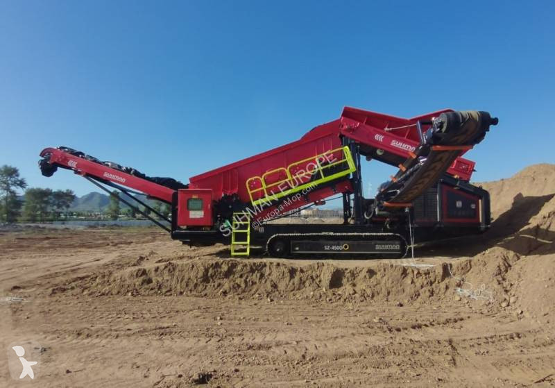 Krossning, återvinning Suhman SZ-450D