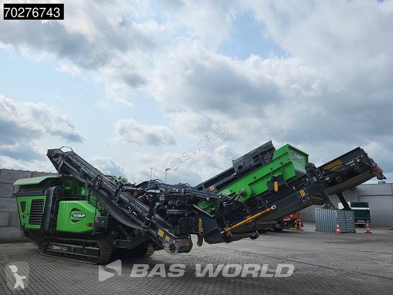 تفتيت، إعادة التدوير Terex Cobra 290R