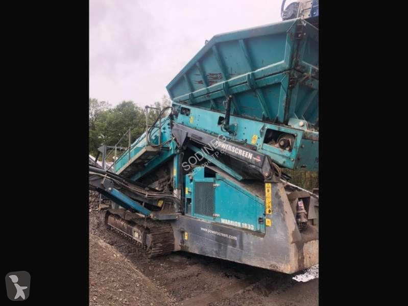 Britadeira, reciclagem Powerscreen