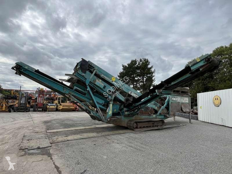 Krossning, återvinning Powerscreen
