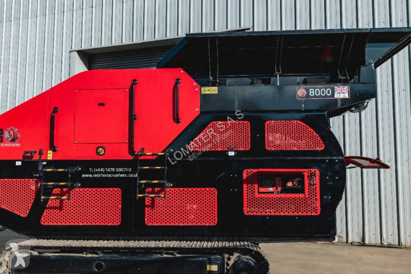 تفتيت، إعادة التدوير Red Rhino 8000