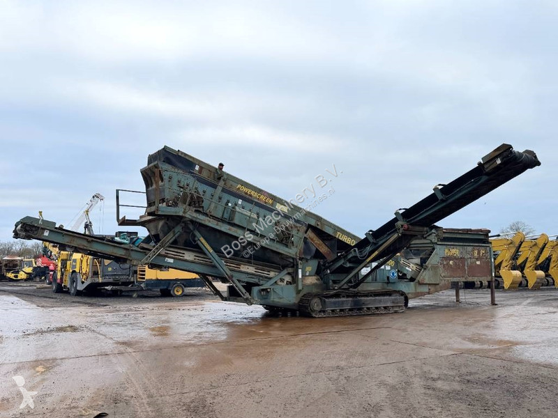 تفتيت، إعادة التدوير Powerscreen Chieftain 1800...