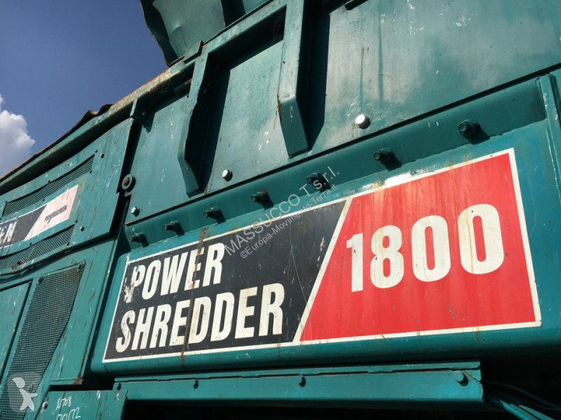 تفتيت، إعادة التدوير Powerscreen POWERSHREDDER...