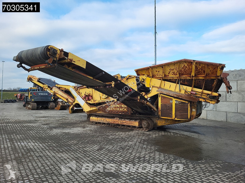 تفتيت، إعادة التدوير Keestrack