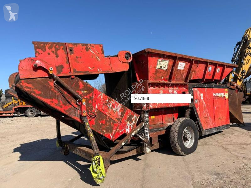 Drvenie, recyklácia Hammel VB750D