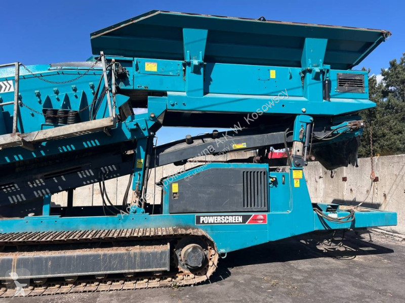 تفتيت، إعادة التدوير Powerscreen RADIAL
