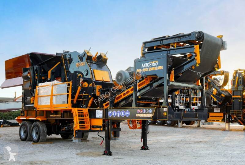 تفتيت، إعادة التدوير Fabo  MIC Serie 70–450 t/h...