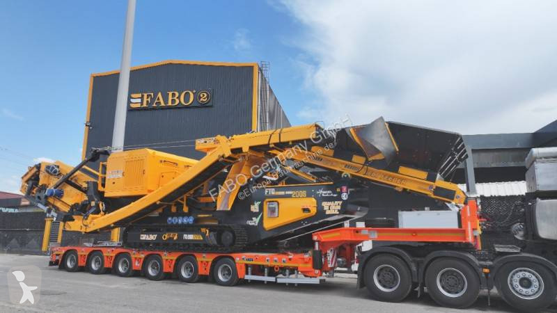 تفتيت، إعادة التدوير Fabo  FTC-200-S Mobiler...