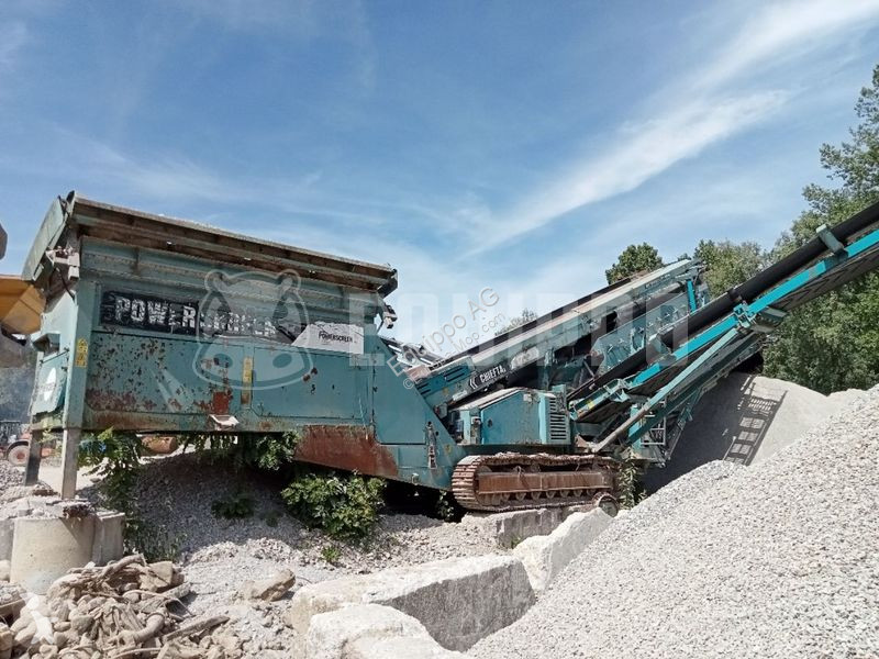 Drvenie, recyklácia Powerscreen