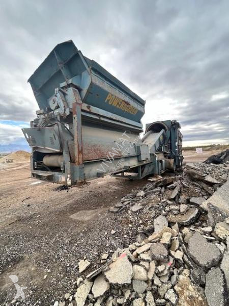 تفتيت، إعادة التدوير Powerscreen 624